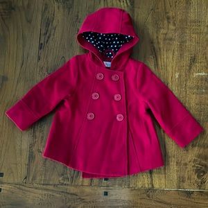 Toddler Girls Vintage Pea Coat